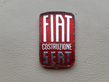 Embleem Fiat Embleem Fiat