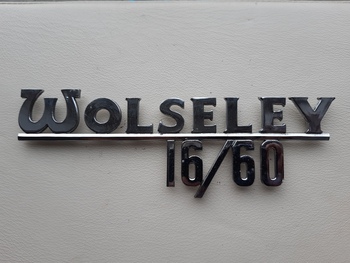 Embleem Wolseley Embleem Wolseley