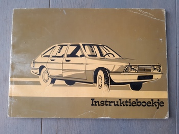 Instructieboekje Chrysler Instructieboekje Chrysler