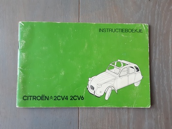 Instructieboekje Citroën Instructieboekje Citroën