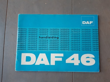 Instructieboekje DAF Instructieboekje DAF