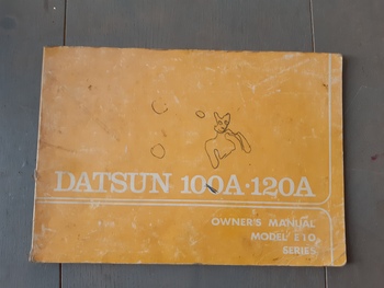 Instructieboekje Datsun Instructieboekje Datsun