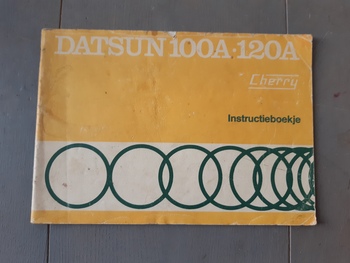 Instructieboekje Datsun Instructieboekje Datsun