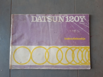 Instructieboekje Datsun Instructieboekje Datsun