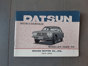 Instructieboekje Datsun Instructieboekje Datsun