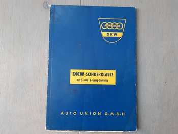 Instructieboekje DKW Instructieboekje DKW