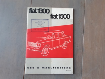 Instructieboekje Fiat Instructieboekje Fiat