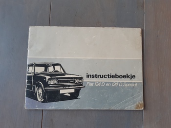 Instructieboekje Fiat Instructieboekje Fiat