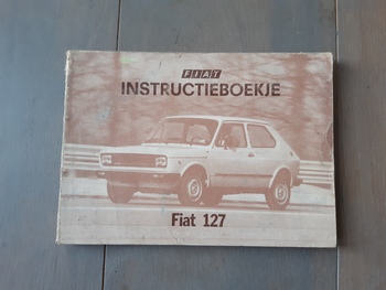 Instructieboekje Fiat Instructieboekje Fiat