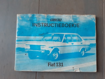 Instructieboekje Fiat Instructieboekje Fiat