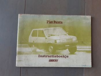 Instructieboekje Fiat Instructieboekje Fiat