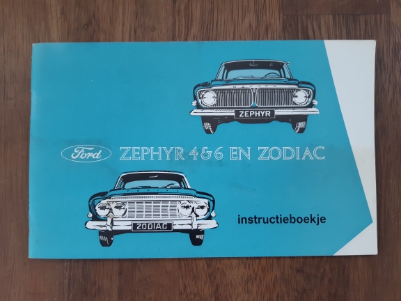 Instructieboekje Ford Instructieboekje Ford