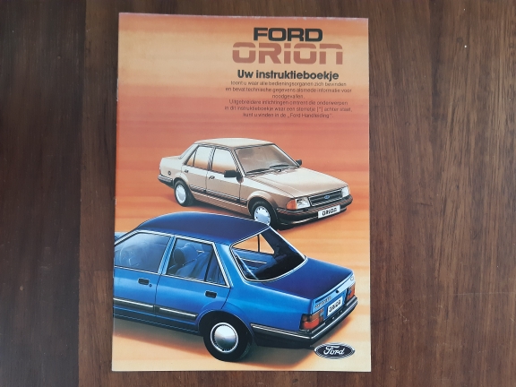 Instructieboekje Ford Instructieboekje Ford