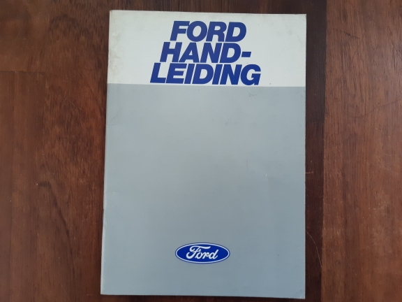 Instructieboekje Ford Instructieboekje Ford