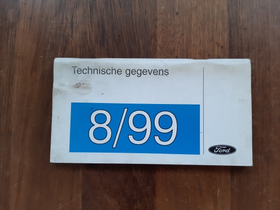 Instructieboekje Ford Instructieboekje Ford