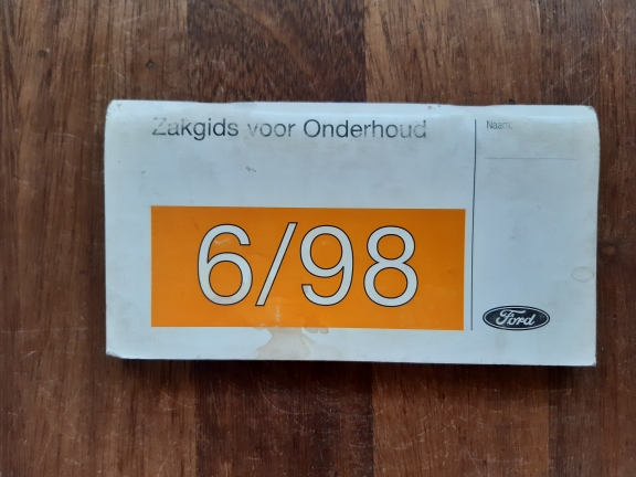 Instructieboekje Ford Instructieboekje Ford
