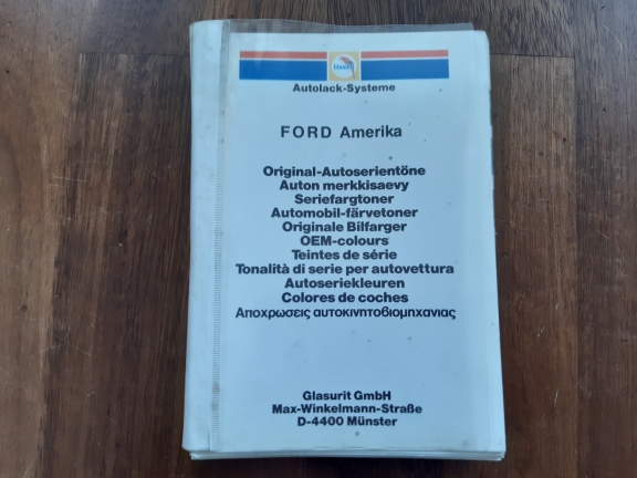 Instructieboekje Ford USA Instructieboekje Ford USA