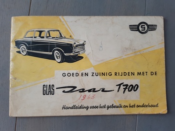 Instructieboekje Goggomobil Instructieboekje Goggomobil