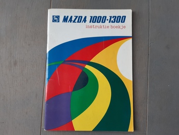 Instructieboekje Mazda Instructieboekje Mazda