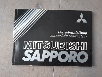 Instructieboekje Mitsubishi Instructieboekje Mitsubishi