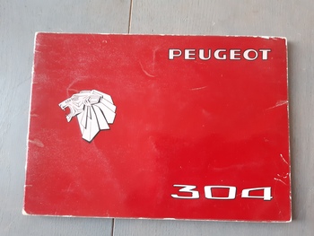 Instructieboekje Peugeot Instructieboekje Peugeot