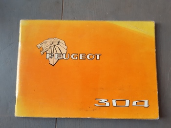 Instructieboekje Peugeot Instructieboekje Peugeot