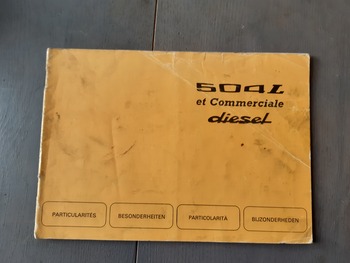 Instructieboekje Peugeot Instructieboekje Peugeot