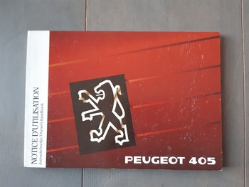 Instructieboekje Peugeot Instructieboekje Peugeot