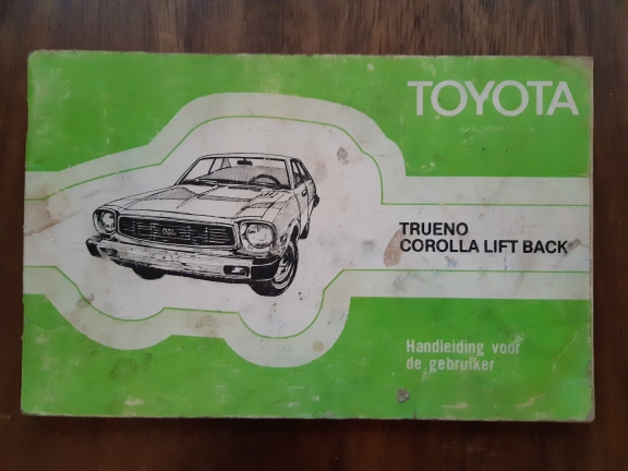 Instructieboekje Toyota Instructieboekje Toyota