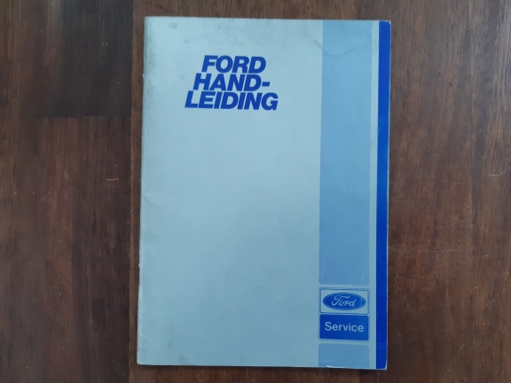 Instructieboekje Ford Instructieboekje Ford